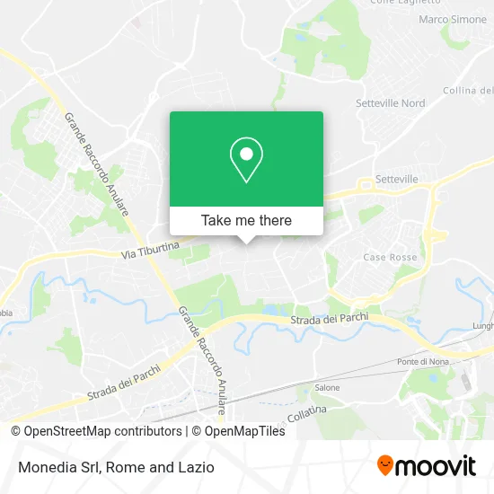 Monedia Srl map