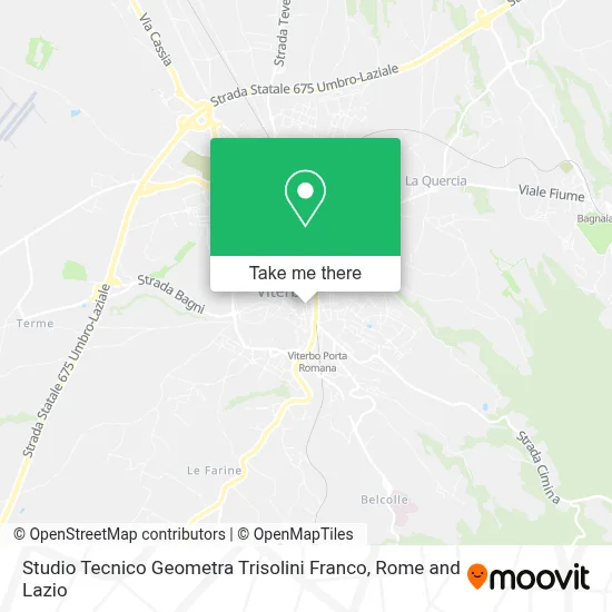 Studio Tecnico Geometra Trisolini Franco map