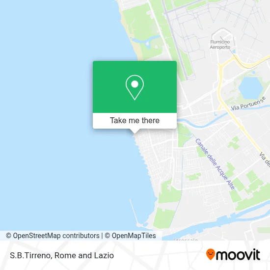S.B.Tirreno map