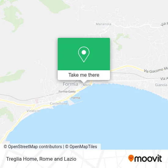 Treglia Home map