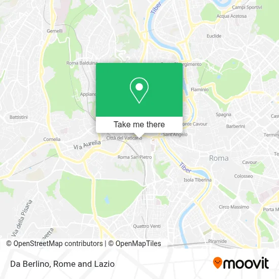 Da Berlino map