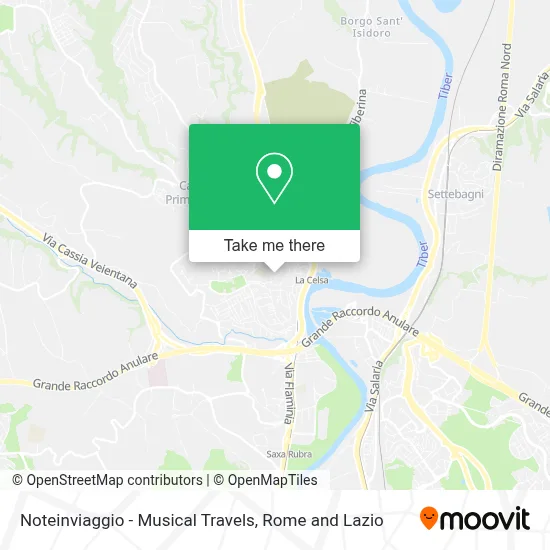 Noteinviaggio - Musical Travels map