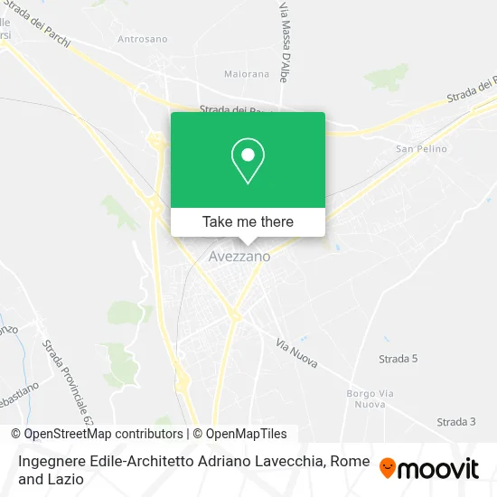 Ingegnere Edile-Architetto Adriano Lavecchia map