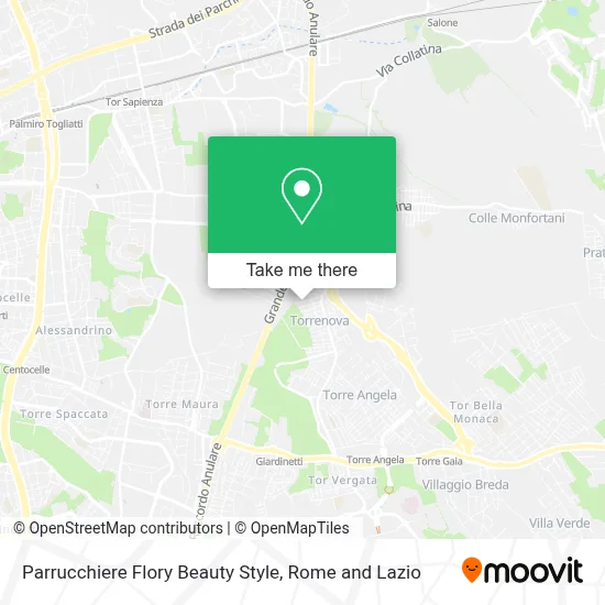 Parrucchiere Flory Beauty Style map