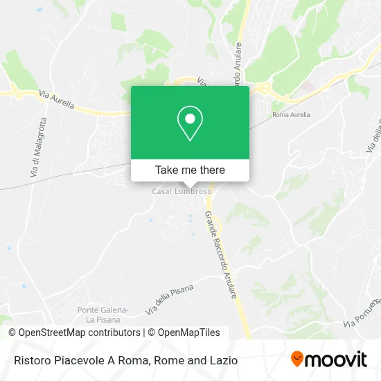 Ristoro Piacevole A Roma map