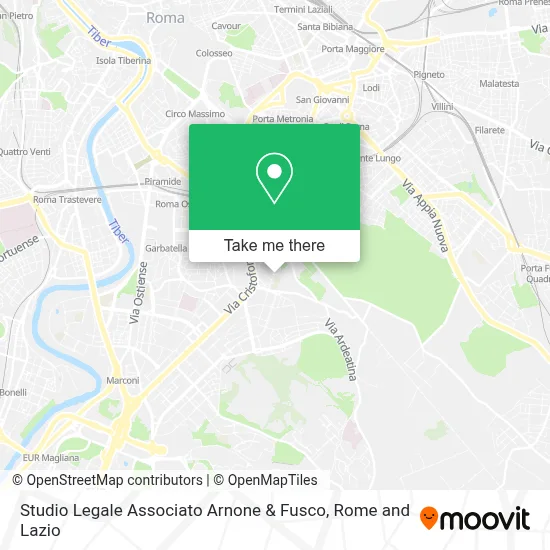 Studio Legale Associato Arnone & Fusco map