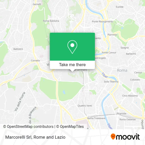 Marcorelli Srl map