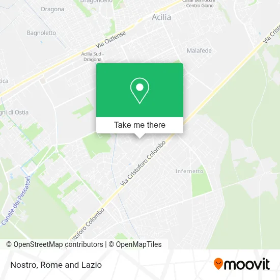 Nostro map