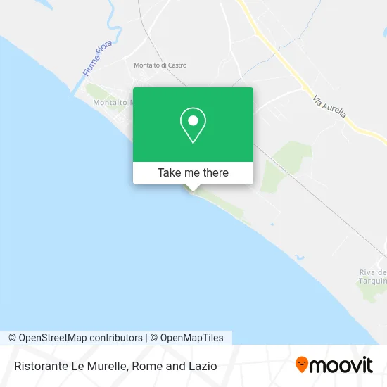 Ristorante Le Murelle map