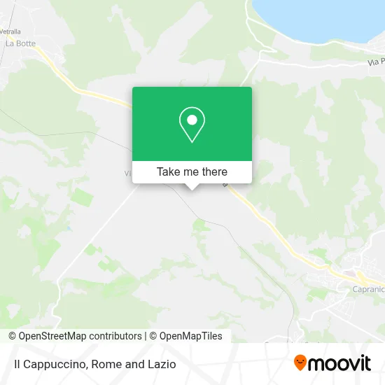 Il Cappuccino map