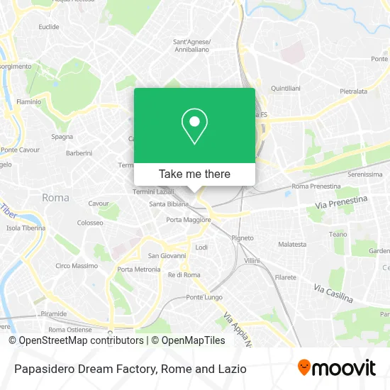 Papasidero Dream Factory map