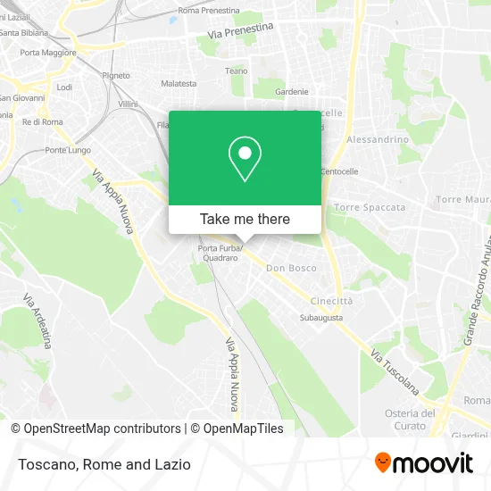 Toscano map