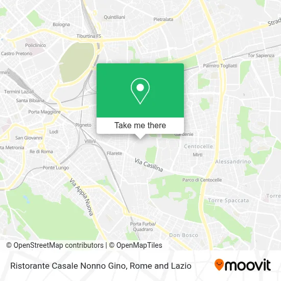 Ristorante Casale Nonno Gino map
