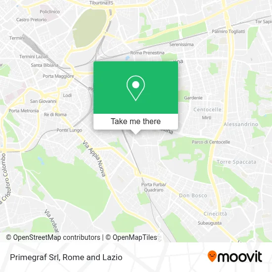 Primegraf Srl map