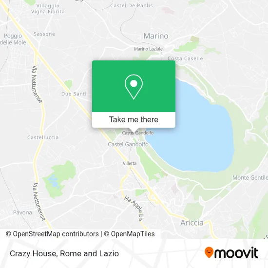 Crazy House map