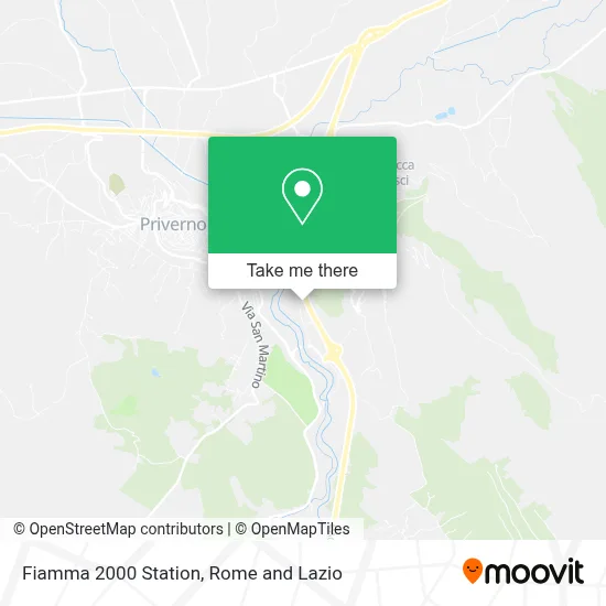 Fiamma 2000 Station map