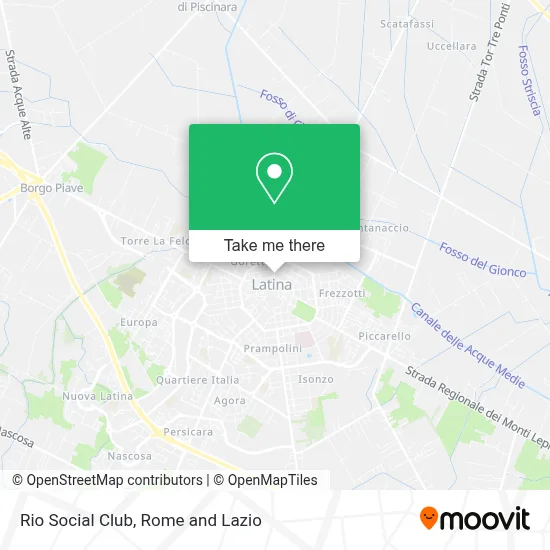 Rio Social Club map