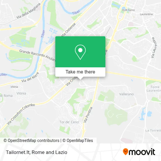 Tailornet.It map