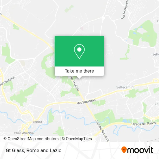 Gt Glass map