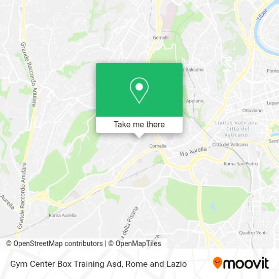 Gym Center Box Training Asd map