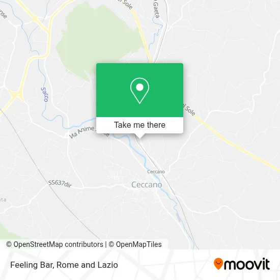 Feeling Bar map