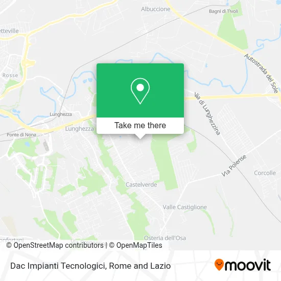 Dac Impianti Tecnologici map