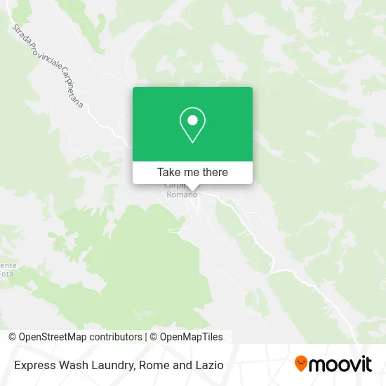 Express Wash Laundry map
