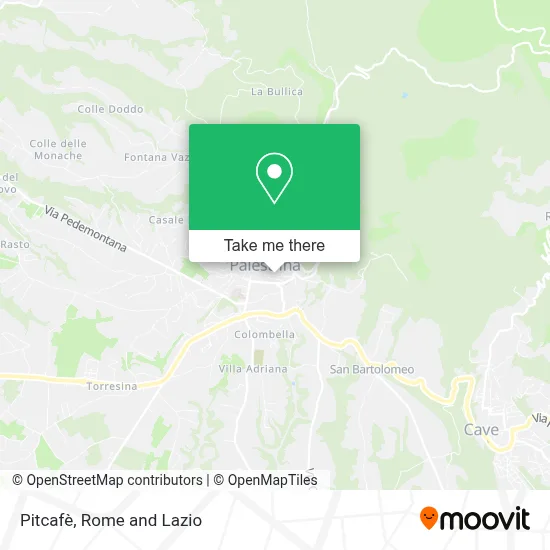 Pitcafè map