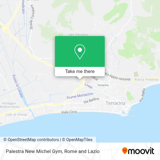 Palestra New Michel Gym map