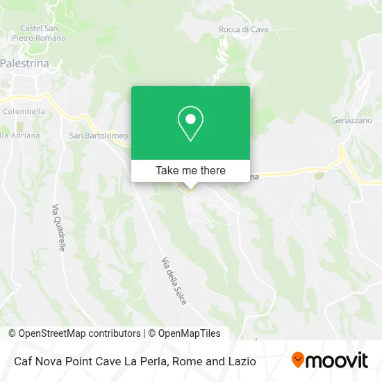 Caf Nova Point Cave La Perla map