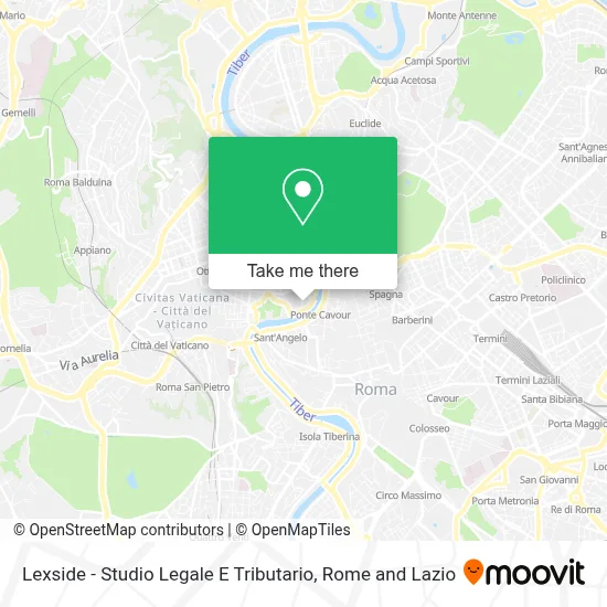 Lexside -  Studio Legale E Tributario map