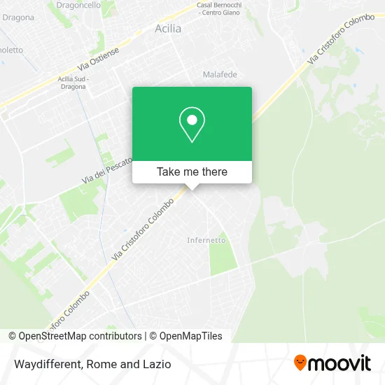 Waydifferent map