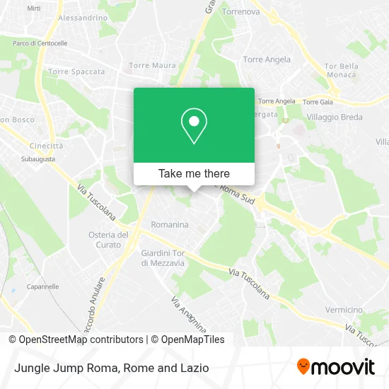 Jungle Jump Roma map