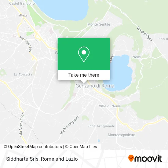 Siddharta Srls map