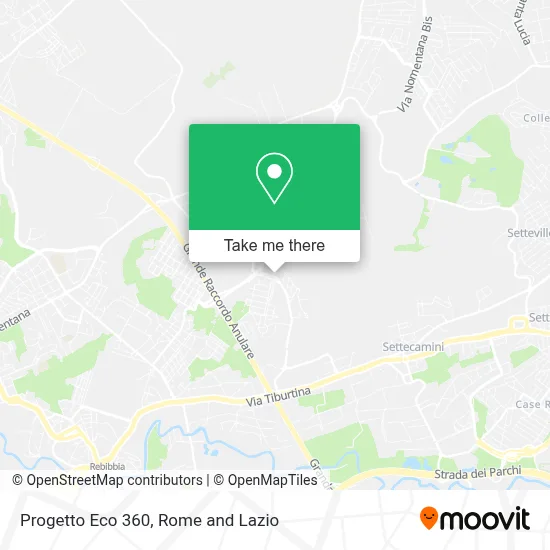 Progetto Eco 360 map