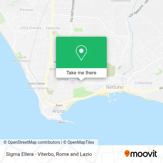 Sigma Ellera - Viterbo map
