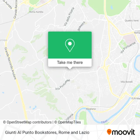 Giunti Al Punto Bookstores map