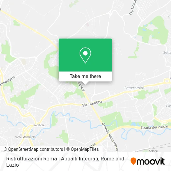 Ristrutturazioni Roma | Appalti Integrati map