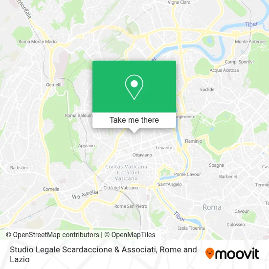 Studio Legale Scardaccione & Associati map