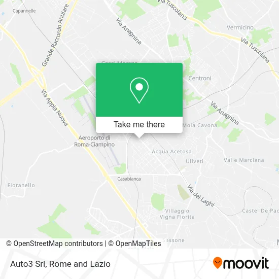 Auto3 Srl map
