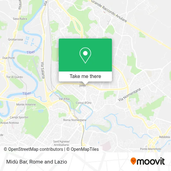 Midù Bar map