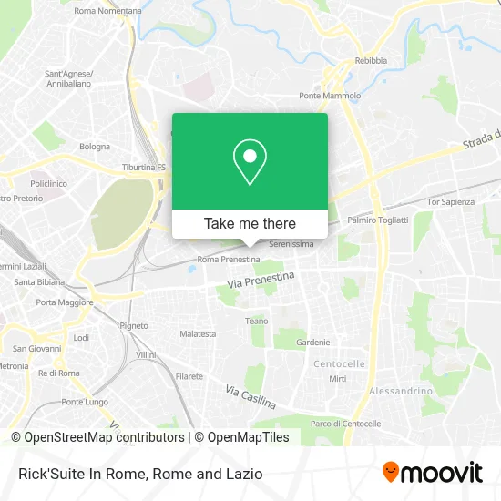 Rick'Suite In Rome map
