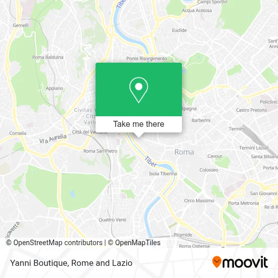 Yanni Boutique map