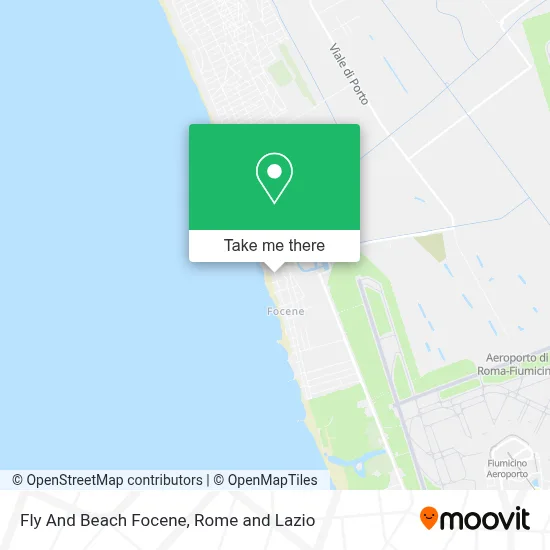 Fly And Beach Focene map