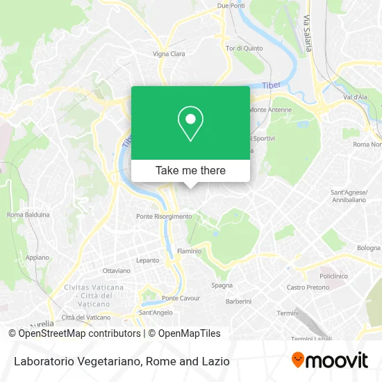 Laboratorio Vegetariano map