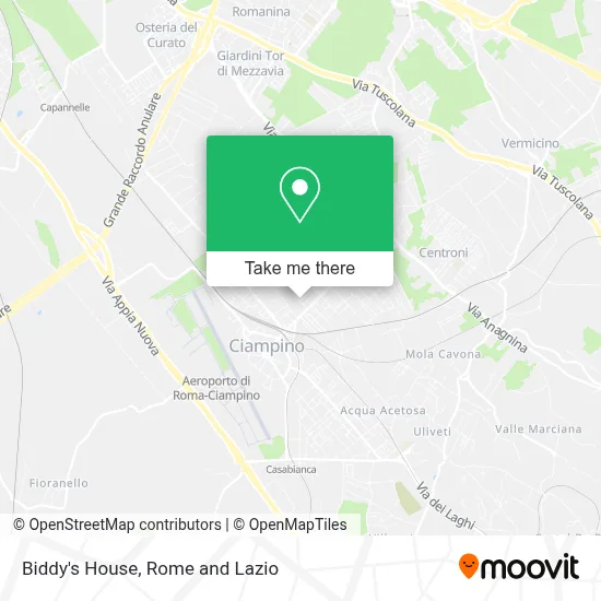 Biddy's House map