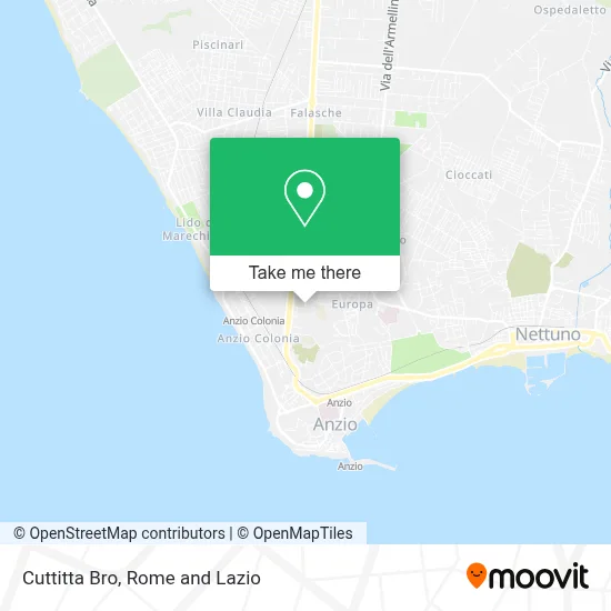 Cuttitta Bro map