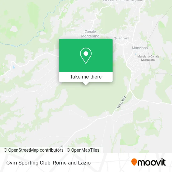 Gvm Sporting Club map
