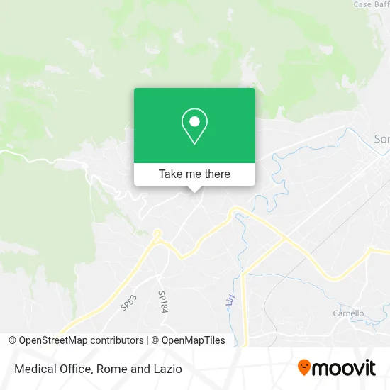 Medical Office map