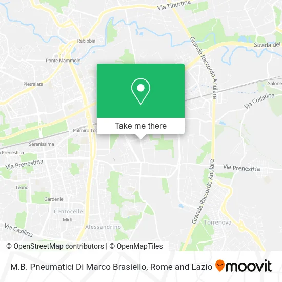 M.B. Pneumatici Di Marco Brasiello map
